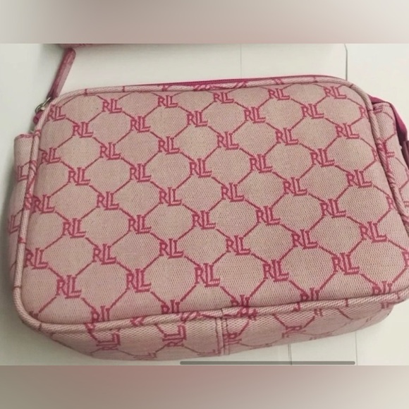 New Lauren Ralph Lauren Polo Cosmetic Bag iPhone Case Cosmetic Bag Makeup Case - Picture 11 of 16
